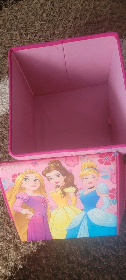 Prinzessin Paket: Bettwäsche,  Gardinen,  Spielzeugkiste in Duderstadt