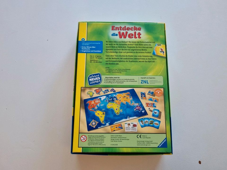 Brettspiel "Entdecke die Welt " in Erftstadt