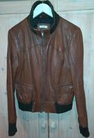 Damen Lederjacke Vila Braun Gr. L / 38 Flensburg - Fruerlund Vorschau