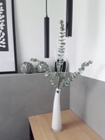 ♡ DEKO VASE LEONARDO GLASVASE WEIß MIT EUKALYPTHUS  ♡ Nordrhein-Westfalen - Rheda-Wiedenbrück Vorschau