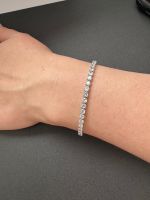 Iced-out Tennisarmband mit Diamanten - Armband Silber Hip-Hop Nordrhein-Westfalen - Nordkirchen Vorschau