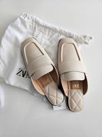 Zara Slipper Halbschuhe creme naturfarben neu mit etikett gr. 38 Bayern - Eschenbach Vorschau