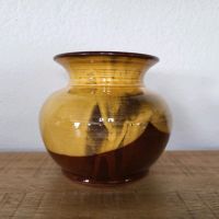 Vintage Vase klein, Keramik glasiert, Mid Century Baden-Württemberg - Mudau Vorschau