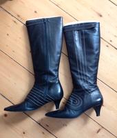 Luc Berjen Italien Stiefel echtes Leder schwarz Gr. 38, Marco Rheinland-Pfalz - Mülheim-Kärlich Vorschau