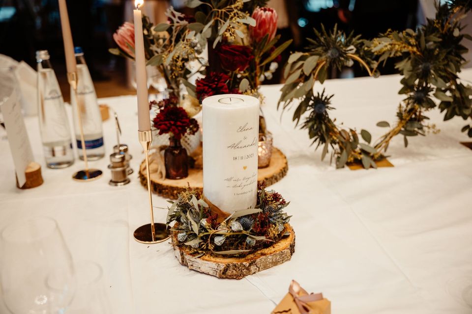 Holzscheiben I Hochzeit I Deko I Tischdeko I Rustikal I Vintage in München