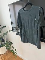 Zara tshirt mit Strass M grau Altona - Hamburg Ottensen Vorschau
