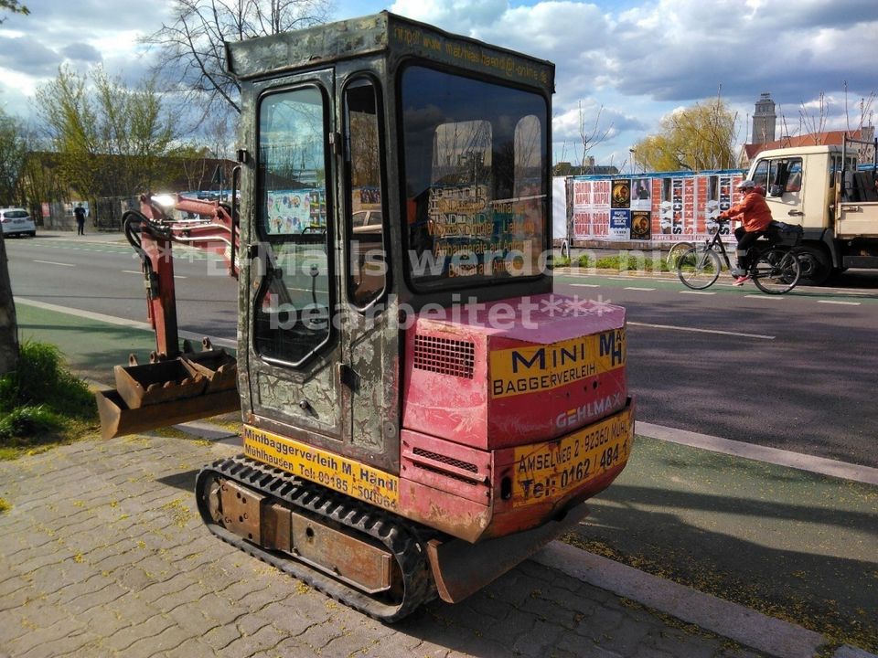 Gehlmax MB 138 Minibagger 1,3to. in Berlin