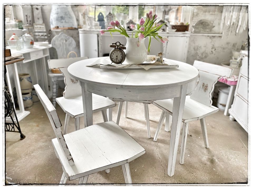 Runder Tisch Shabby in Kranichfeld