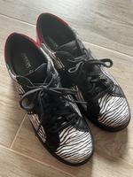 GEOX Sneaker schwarz/weiß Zebralook mit rot Gr. 40 Nordrhein-Westfalen - Würselen Vorschau