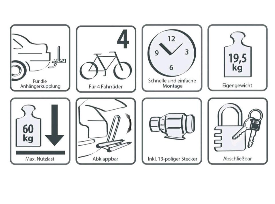 Fahrradträger mieten auch für E-Bikes in Nordhausen