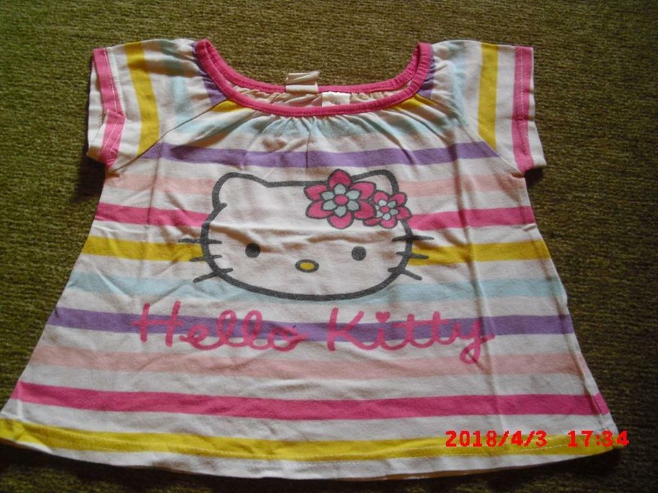 Hello Kitty T-Shirt, Oberteil Gr. 80 Festpreis 1,50 € in Werne