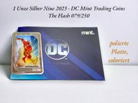 1 Unze Silber DC Comics Trading Card Coin - The Flash 079/250 Niedersachsen - Wittingen Vorschau