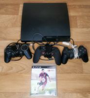 Playstation 3 mit 3 Controllern und einem Spiel Sachsen-Anhalt - Staßfurt Vorschau