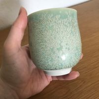 Japanische Teetasse Yunomi, Shinemon Kiln, Arita, Keramik, grün Hamburg-Nord - Hamburg Barmbek Vorschau