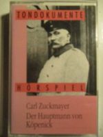 MC Tondokument Carl Zuckmayer Der Hauptmann von Köpenick Hörspiel Thüringen - Zella-Mehlis Vorschau