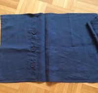 4 Kissenbezüge Leinen dunkelblau 40 × 50 mit Knopfverschluss Niedersachsen - Rhauderfehn Vorschau