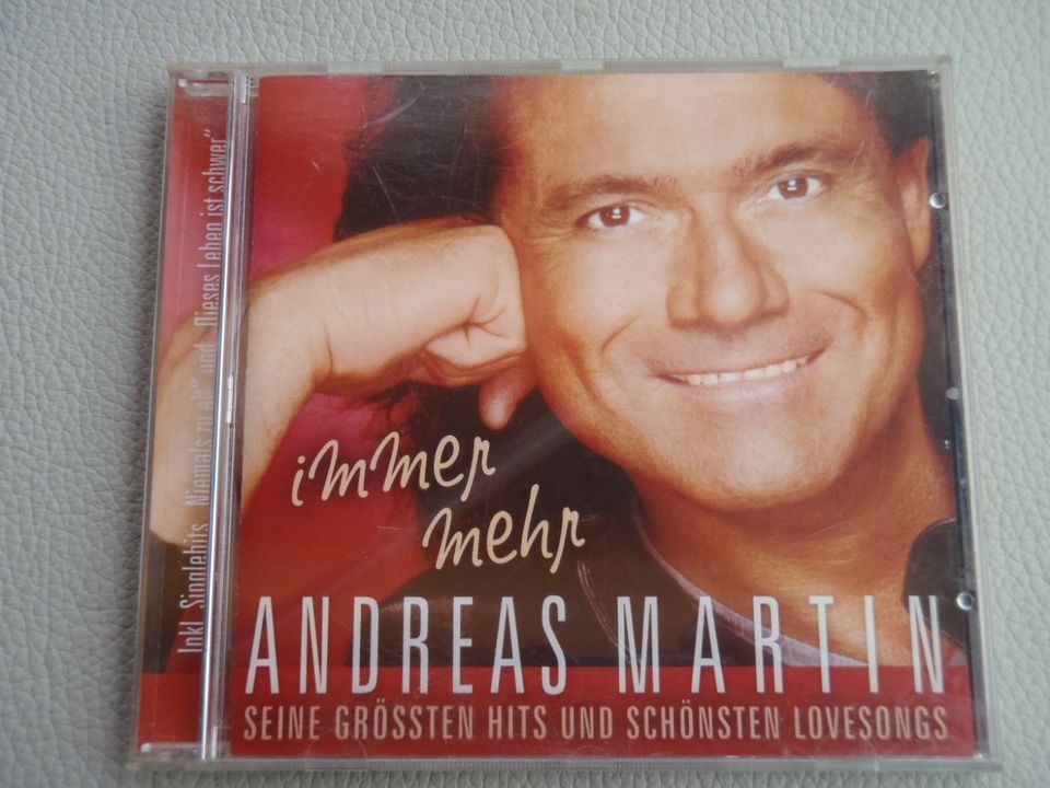 cd andreas martin - immer mehr   gebr. in Moormerland