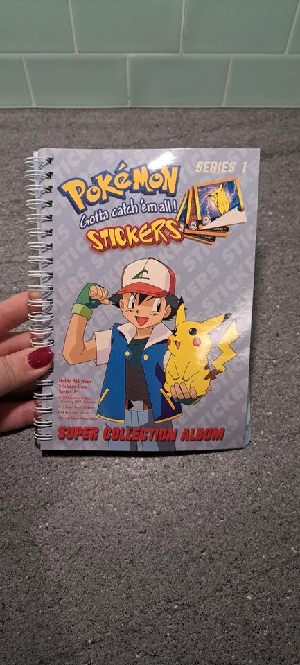 Pokémon Stickeralbum Super Collection Album Serie 1 in Poing