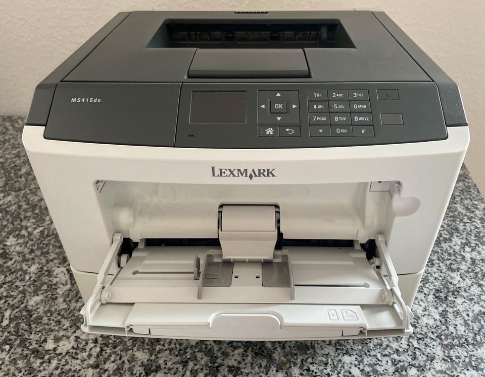 Lexmark MS415dn Laserdrucker Drucker schwarz-weiß TOP in Freiburg im Breisgau