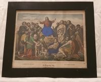 Lithographie "Die Bergpredigt Jesu" Verlag Eduard Gustav May Berlin - Reinickendorf Vorschau