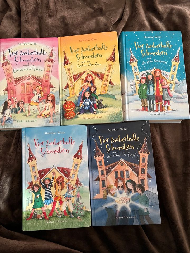 Vier Zauberhafte Schwestern Buchreihe, 5 Bücher in Erding