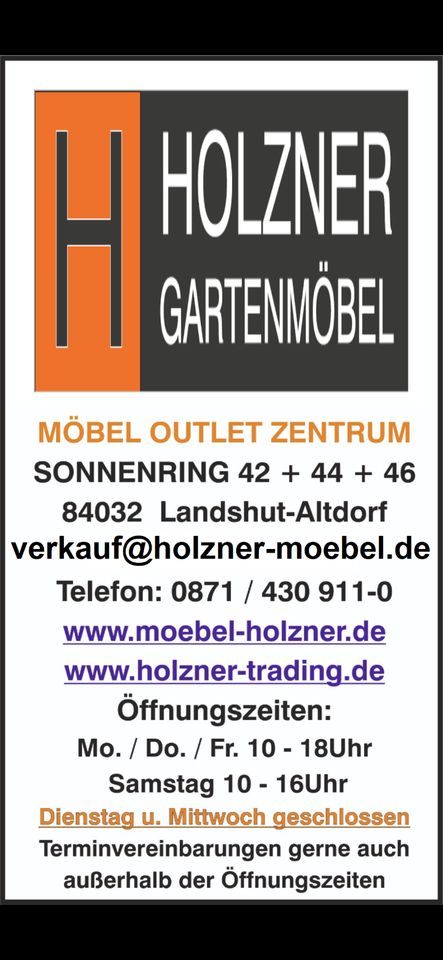 ABVERKAUF - Lounge Hocker Alu anthrazit (#1029) in Altdorf