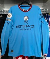 Puma Manchester City Trikot L 22/23 Haaland #9 L/S Patch Sammler Nordrhein-Westfalen - Paderborn Vorschau