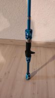 Baitcast Spinnrute Angel 180cm. Reiserute in blau Camouflage Baden-Württemberg - Giengen an der Brenz Vorschau