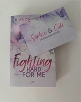 „Fighting hard for me“ von Bianca Iosivoni mit Postkarte Bayern - Roth Vorschau