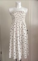 Kleid mit Träger weiß gepunktet Gr L 40 Baumwolle H&M neu Thüringen - Nohra Vorschau