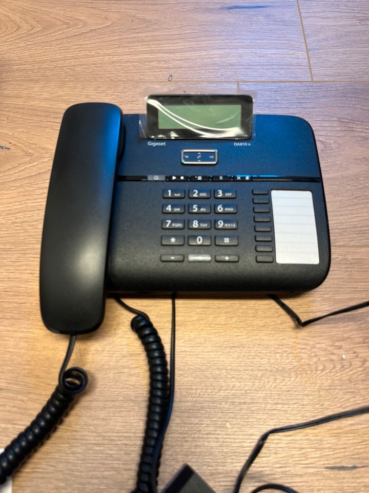 Gigaset DA810A Analog Telefon Anrufbeantworter Schwarz neu in Wuppertal
