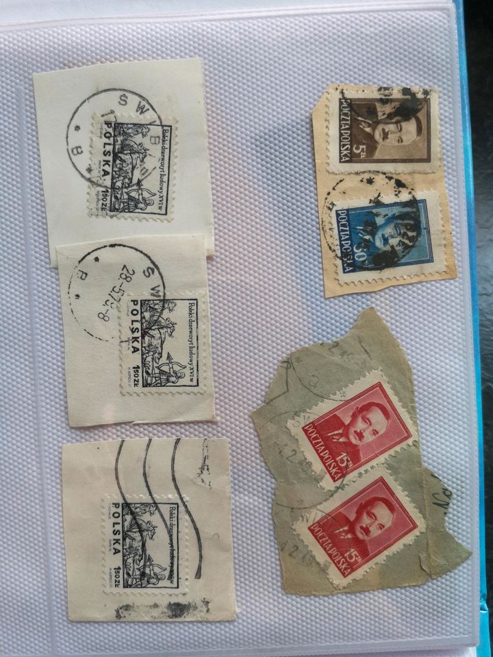 Briefmarken Sammlung Teil 1 in Marklkofen