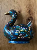 Antike Cloisonne Ente ca. 11x11x6cm Nordrhein-Westfalen - Kevelaer Vorschau