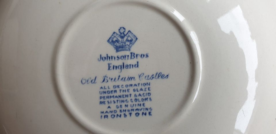 Johnson Bros  1913  England   ----- alles TOP in Herdecke