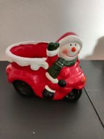 Blumentopf Übertopf - Weihnachten - Weihnachtsmann Motorrad Nordrhein-Westfalen - Leverkusen Vorschau