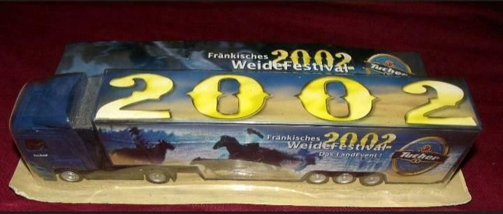 TUCHER TRUCK 1:64 2002 Fränkisches Weide Festival Neuware Sammler in Nürnberg (Mittelfr)