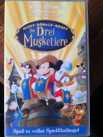 Walt Disney * Die drei Musketiere * seltene VHS Pressekassette Nordrhein-Westfalen - Kamp-Lintfort Vorschau