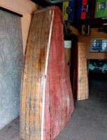 Holzboot, Boot, Bug und Heck von altem Holzboot Rheinland-Pfalz - Asbach Vorschau