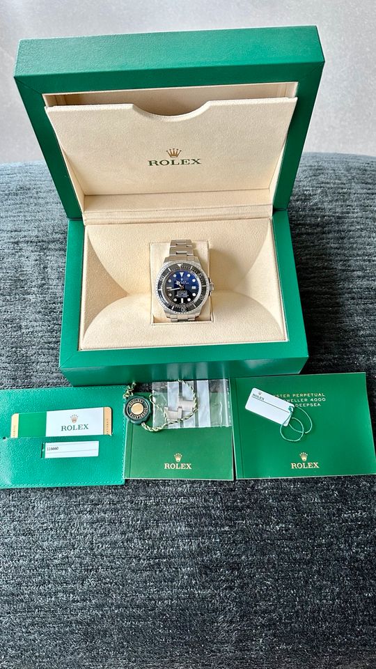 Rolex DeepSea 116660, D-Blue,Full Set in Bremen