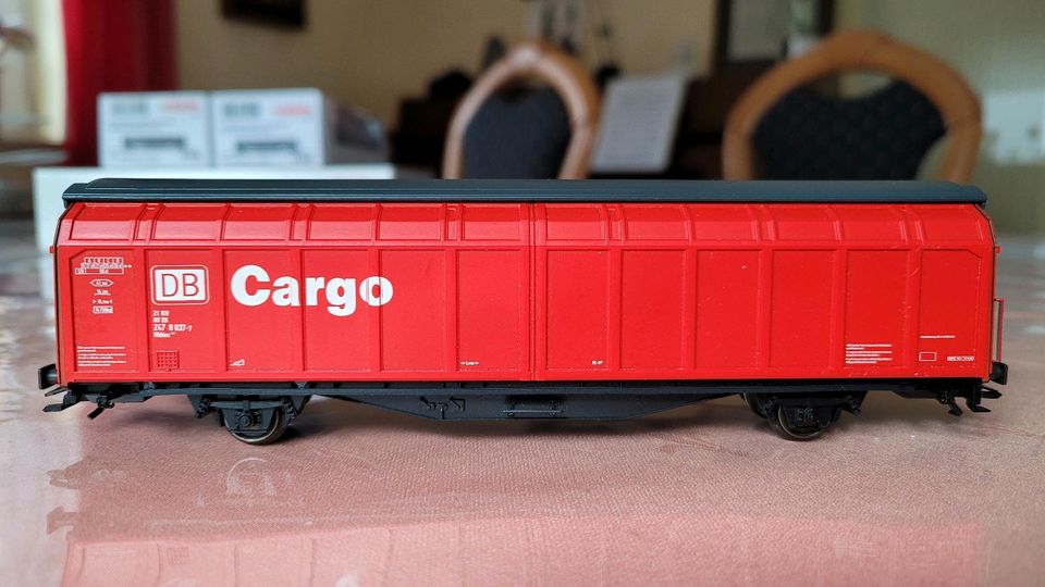 Märklin H0 46220 47105 und Hochbordwagen Cargo in Cham