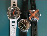 Vintage Uhren # Weltzeit Ruhla M24 , Bitunia23 Navy Time, Taucher Sachsen - Limbach-Oberfrohna Vorschau