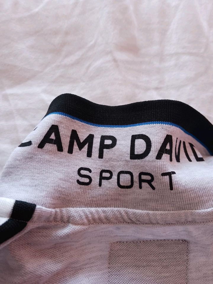 " CAMP DAVID " POLO SHIRT IN GRAU in Augsburg