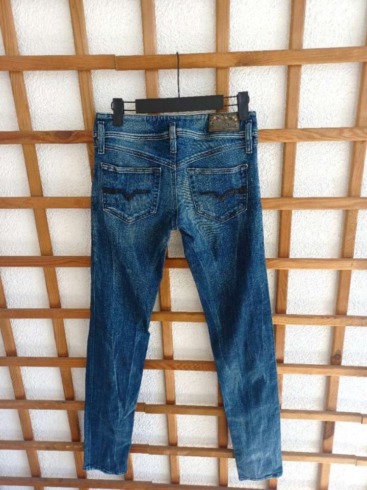 Original DIESEL Jeans MATIC Pailletten Used 28/32 ( S ) NEUWERTIG in München