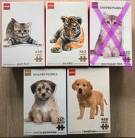 Tier Puzzle Katze Tiger Hund Welpe Kätzchen Duisburg - Rumeln-Kaldenhausen Vorschau