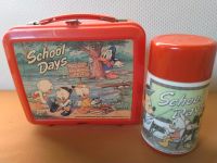 Lunchbox Thermos Mickey Donald Disney Aladdin USA 80er Vintage Bayern - Dittelbrunn Vorschau