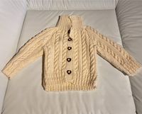 Neu! Strickjacke / Trachtenjacke 62/68 Wolle handgestrickt Bayern - Hettstadt Vorschau