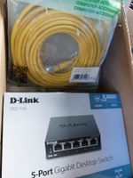 D-Link Switch neu - 5 Port + Patchkabel 10m EDV Bayern - Bamberg Vorschau