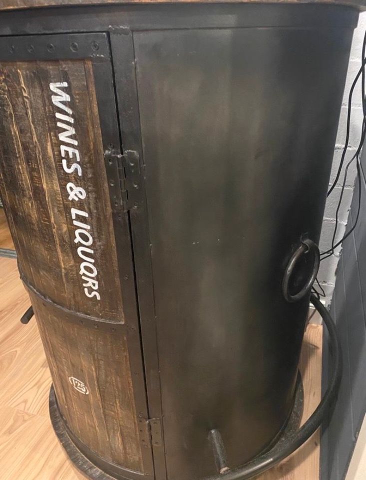 CLP Weinschrank CHICAGO aus Holz/Barwagen in Bad Oldesloe