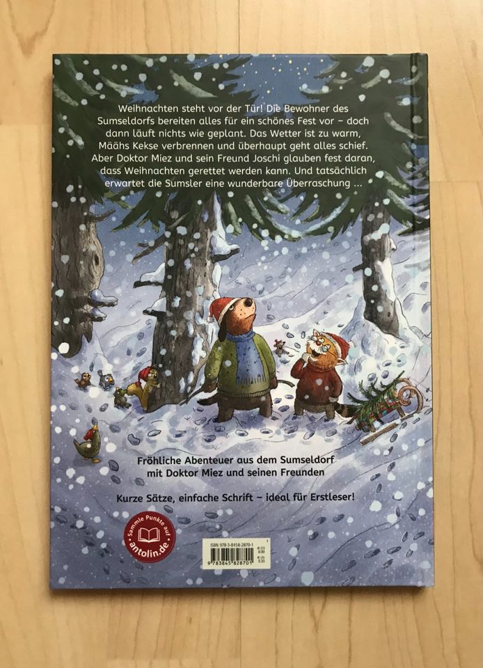 Doktor Miez Band 2 "Das weiße Weihnachtswunder" Buch für Kinder in Königsbrunn