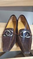 TOD‘S Schuhe Gr. 38 Leder braun Loafer Slipper Baden-Württemberg - Ulm Vorschau